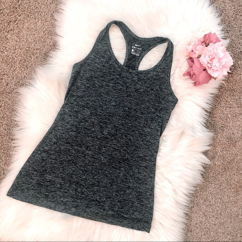 Nike heather gray tank top, size Xs, new